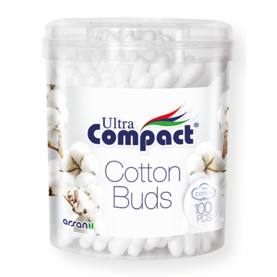 Ultra Compact Cotton Buds (100's)