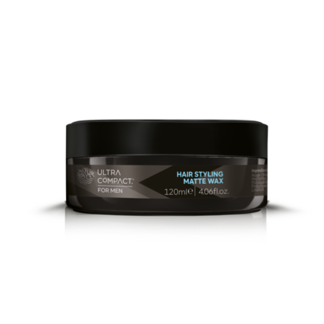 Ultra Compact For Men Hair Styling Matte Wax (120ml)