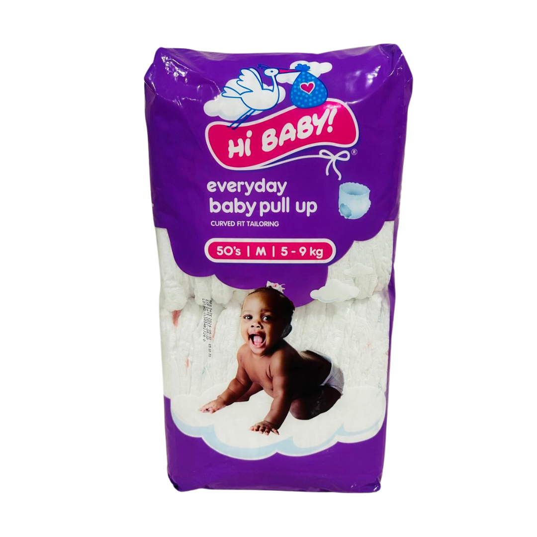 Hi Baby Everyday Baby Pull Up Size Medium (5 - 9 kg) 50 Pack