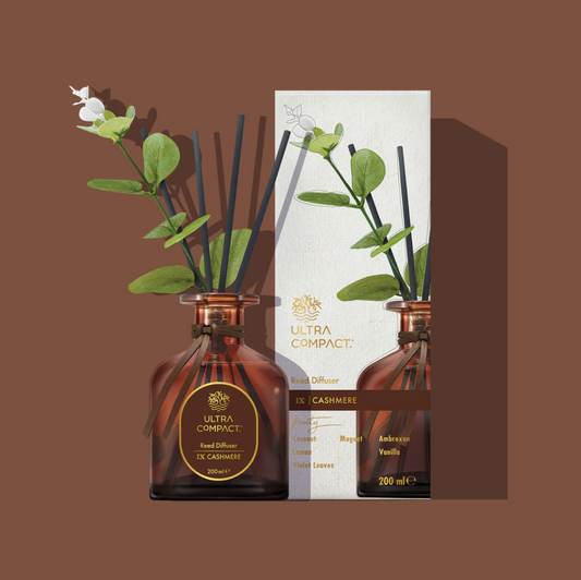Ultra Compact Reed Diffuser - Cashmere (200ml)